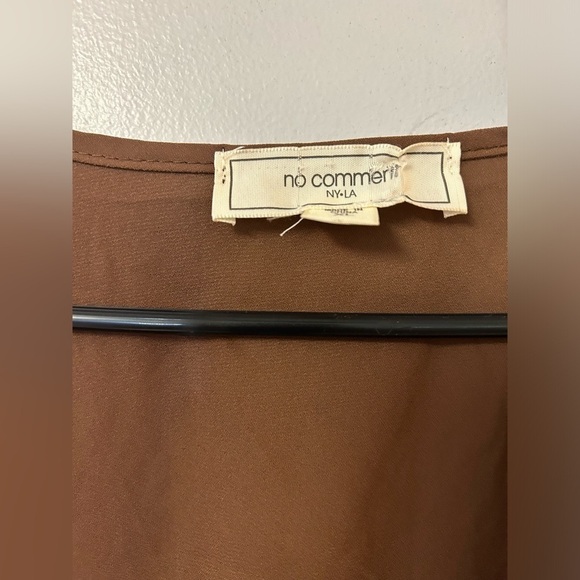 No Comment cross front blouse - Picture 4 of 5